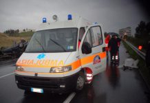 Incidente sulla Statale 122 a Canicattì: morto un 76enne, un ferito grave trasferito all’ospedale Sant’Elia